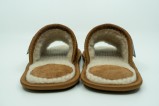 slippers with wool open toe
