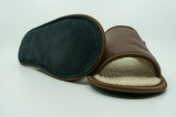 slippers with wool open toe